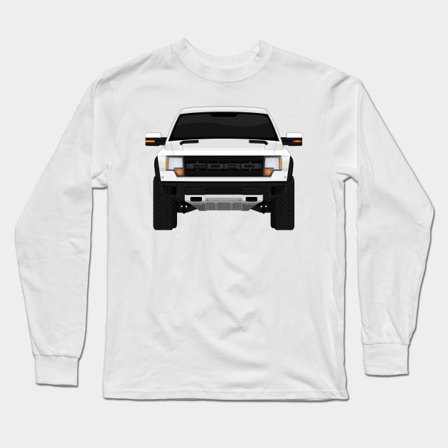 Raptor 2013 Oxford White Long Sleeve T-Shirt by VENZ0LIC